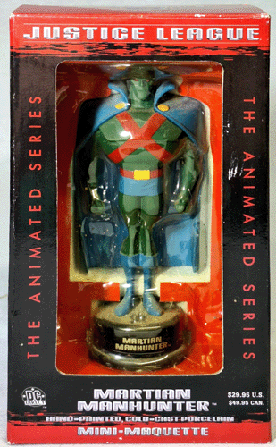 Justice League The Animated Series MARTIAN MANHUNTER Mini Maquette